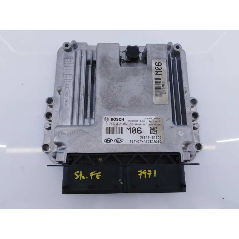 Recambio de centralita motor uce para hyundai santa fe style 4wd limited referencia OEM IAM 391F02FED0 0281035069 