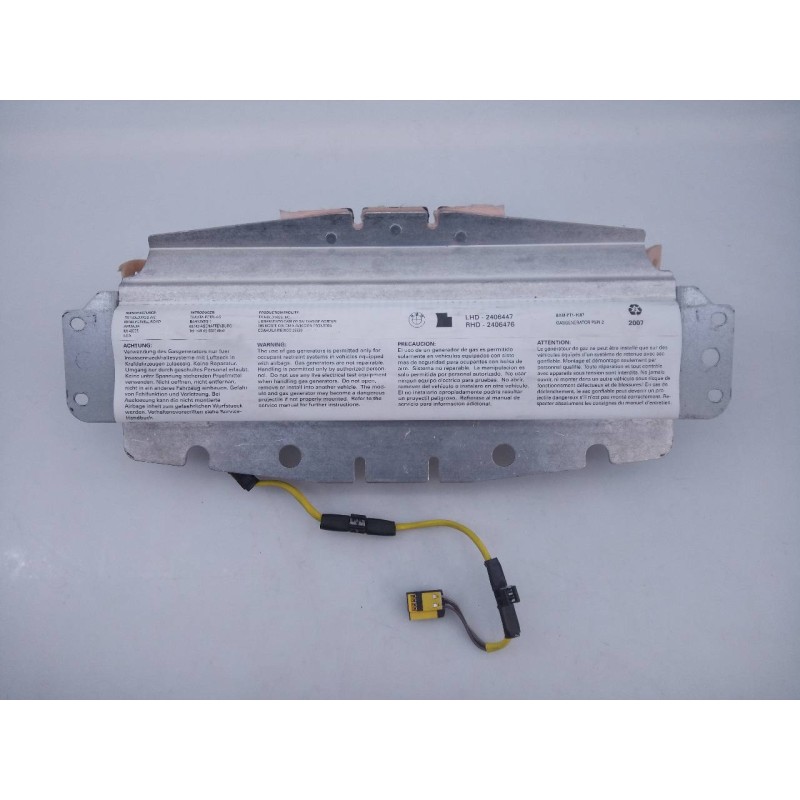 Recambio de airbag delantero derecho para bmw x5 (e70) 3.0sd referencia OEM IAM 2406447 2406476 