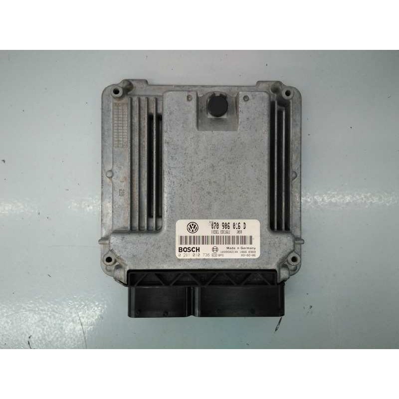 Recambio de centralita motor uce para volkswagen touareg (7la) referencia OEM IAM 0281010736 070906016D 