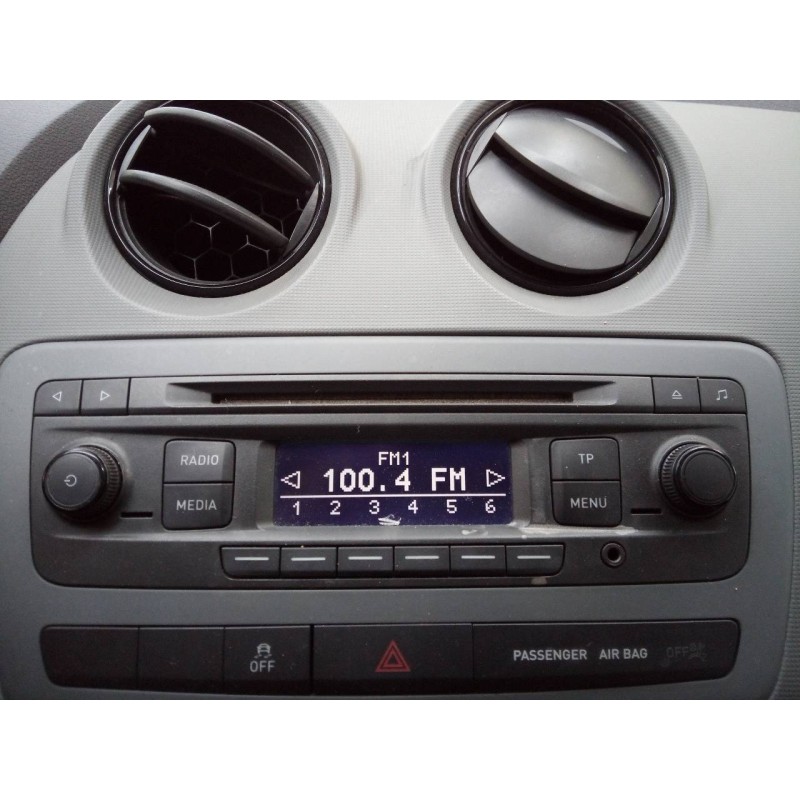 Recambio de sistema audio / radio cd para seat ibiza sc (6j1) reference referencia OEM IAM   