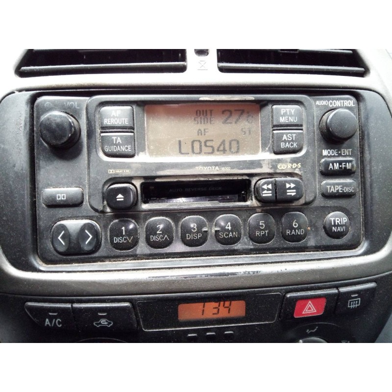 Recambio de sistema audio / radio cd para toyota rav 4 (a2) 1.8 luna referencia OEM IAM   