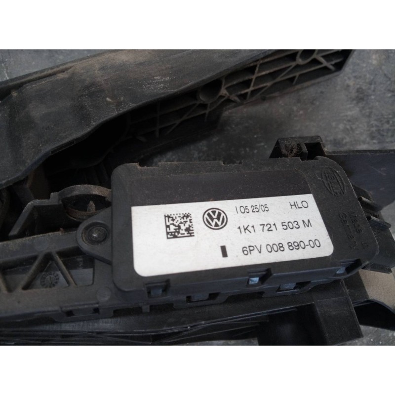 Recambio de pedal acelerador para volkswagen golf plus (5m1) bluemotion edition referencia OEM IAM 1K1721503M  