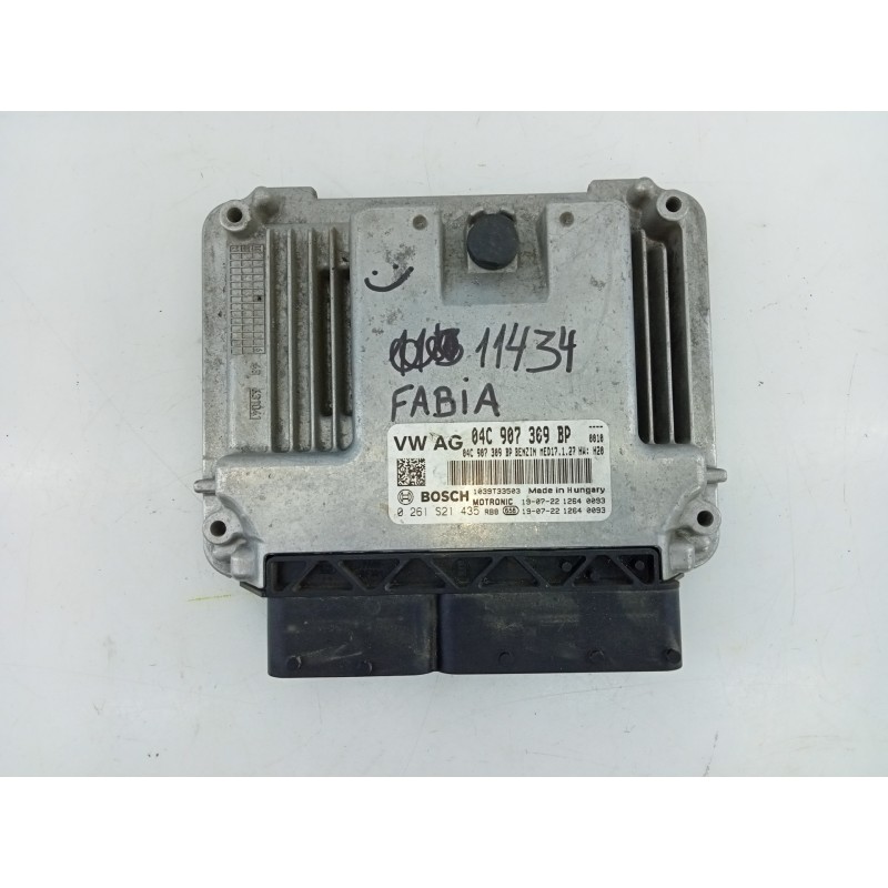 Recambio de centralita motor uce para skoda fabia combi active referencia OEM IAM 04C907309BP 0261S21435 