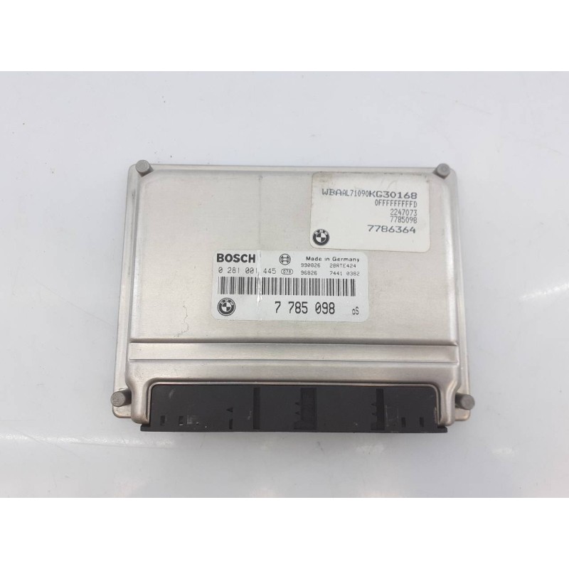 Recambio de centralita motor uce para bmw serie 3 berlina (e46) 320d referencia OEM IAM 0281001445 7785098 