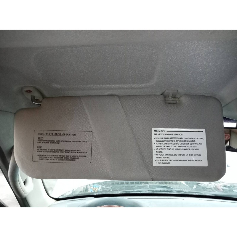 Recambio de parasol izquierdo para hyundai terracan (hp) 2.9 crdi cat referencia OEM IAM   