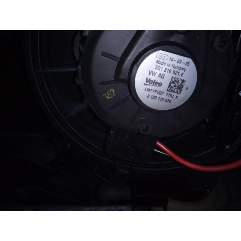 Recambio de ventilador calefaccion para audi a3 sedán (8vm) sport edition referencia OEM IAM 5Q1819021E  