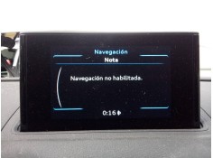 Recambio de sistema navegacion gps para audi a3 sportback (8vf) s line edition referencia OEM IAM   