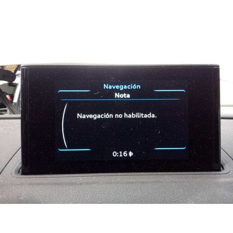 Recambio de sistema navegacion gps para audi a3 sportback (8vf) s line edition referencia OEM IAM   