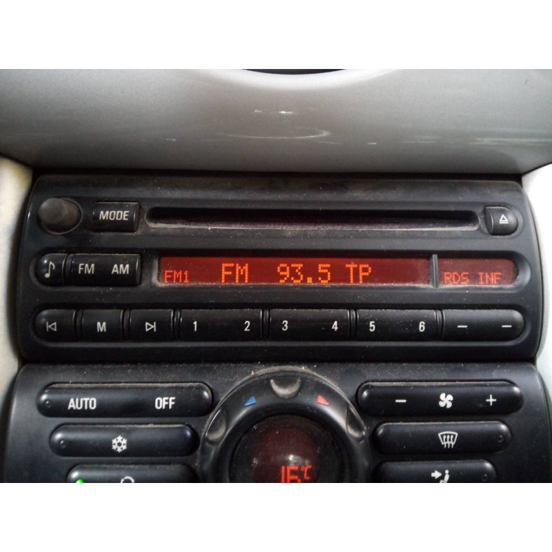 Recambio de sistema audio / radio cd para mini mini (r50,r53) cooper referencia OEM IAM   