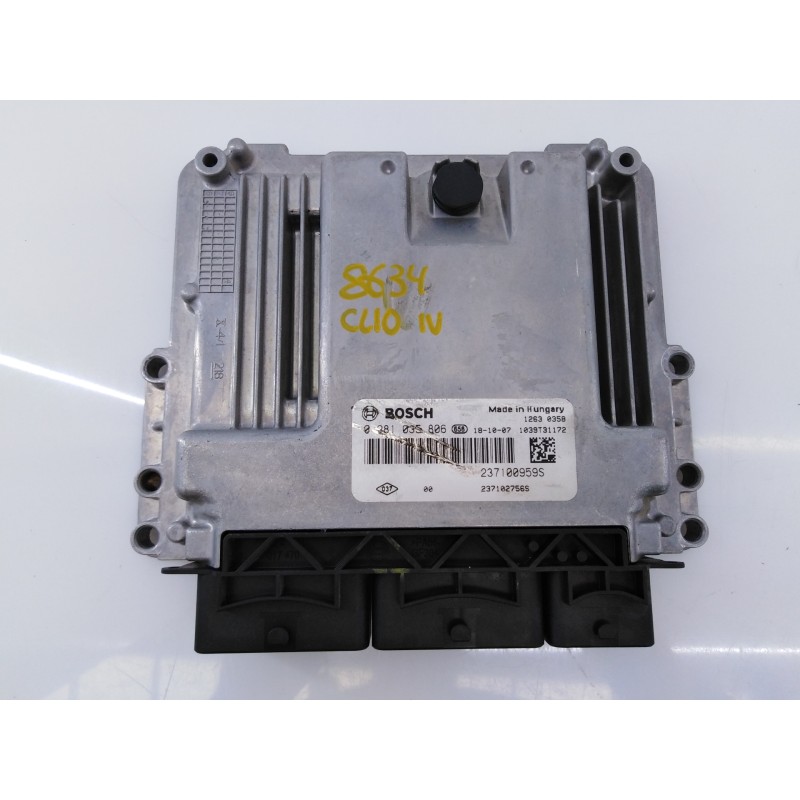 Recambio de centralita motor uce para renault clio iv business referencia OEM IAM 237100959S 0281035806 