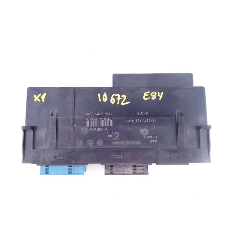 Recambio de modulo electronico para bmw x1 (e84) sdrive 18d referencia OEM IAM 924747201 5576538971 