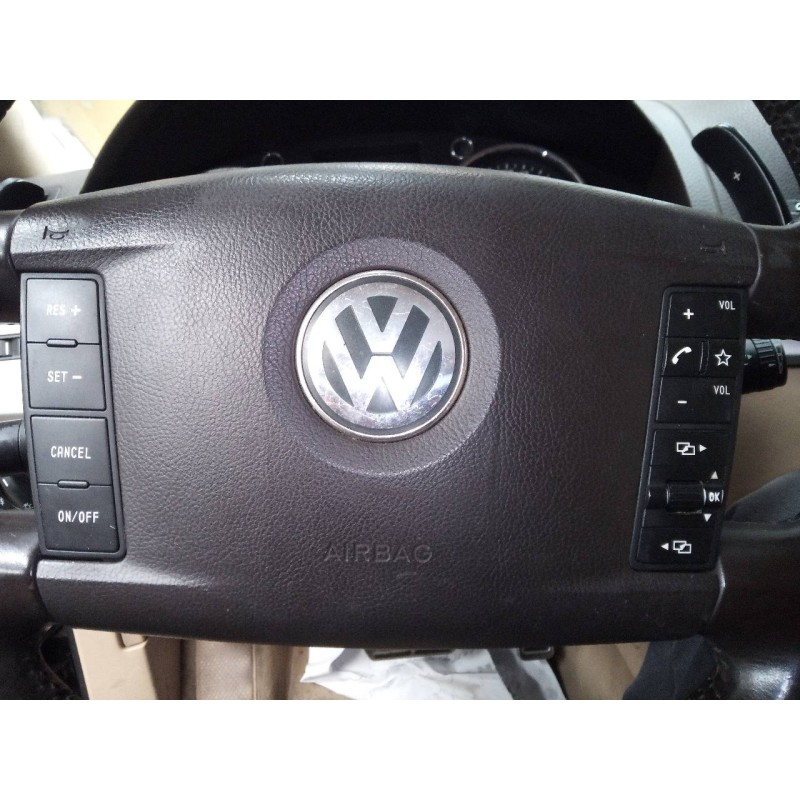 Recambio de airbag delantero izquierdo para volkswagen touareg (7la) tdi v10 referencia OEM IAM   