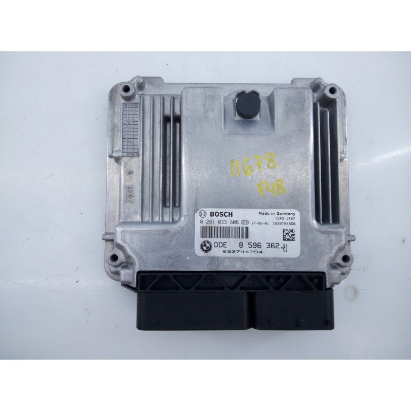 Recambio de centralita motor uce para bmw serie x1 (f48) sdrive18d referencia OEM IAM 859636201 0281033806 