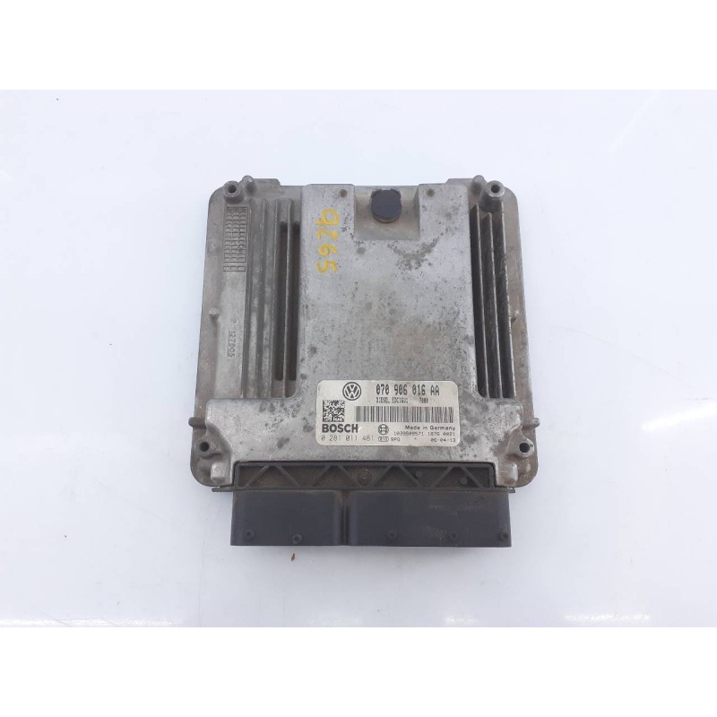 Recambio de centralita motor uce para volkswagen touareg (7la) tdi v10 referencia OEM IAM 070906016AA 0281011481 