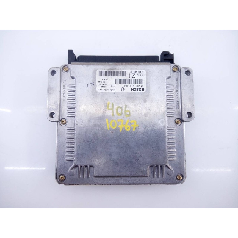 Recambio de centralita motor uce para peugeot 406 berlina (s1/s2) srdt referencia OEM IAM 9641606080 0281010363 