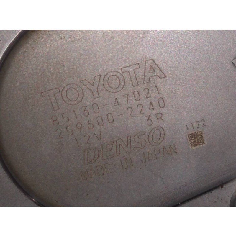 Recambio de motor limpia trasero para toyota prius (nhw30) plug-in hybrid advance referencia OEM IAM 8513047021  