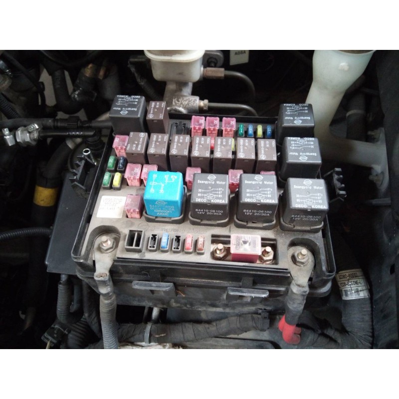 Recambio de caja reles / fusibles para ssangyong rexton rx 270 full referencia OEM IAM 220EDP 05D10M 