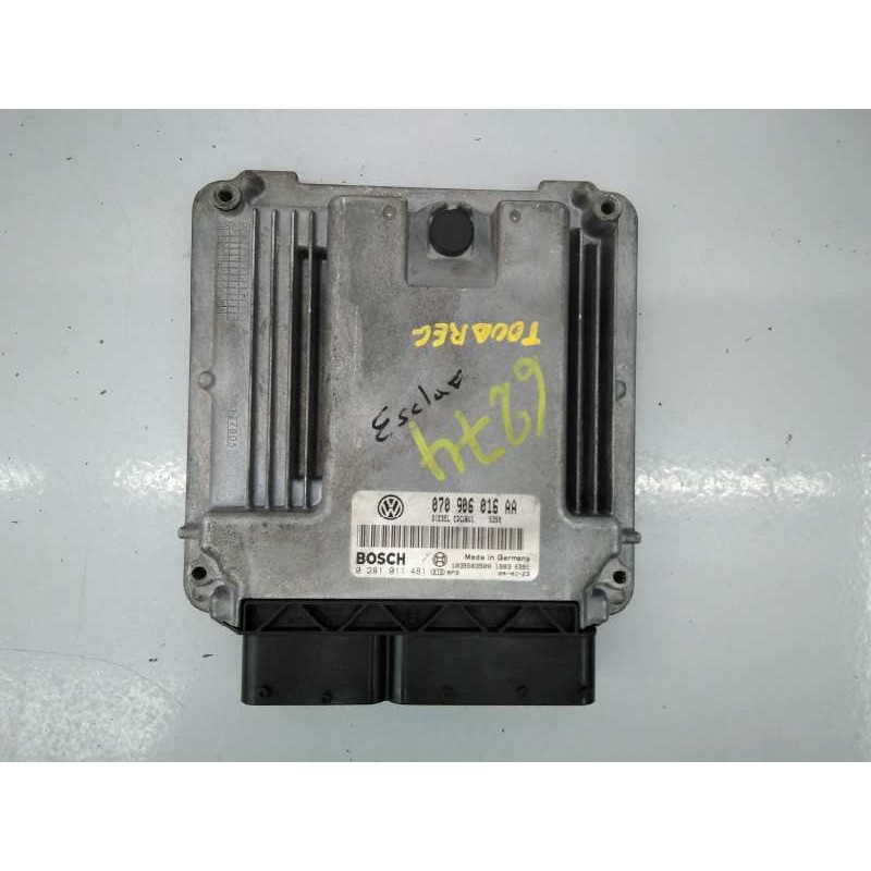 Recambio de centralita motor uce para volkswagen touareg (7la) referencia OEM IAM 070906016AA 0281011481 