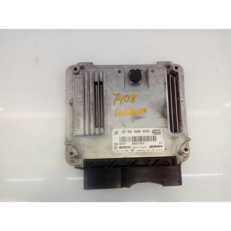 Recambio de centralita motor uce para opel insignia berlina cosmo referencia OEM IAM 0281019088 55590420 