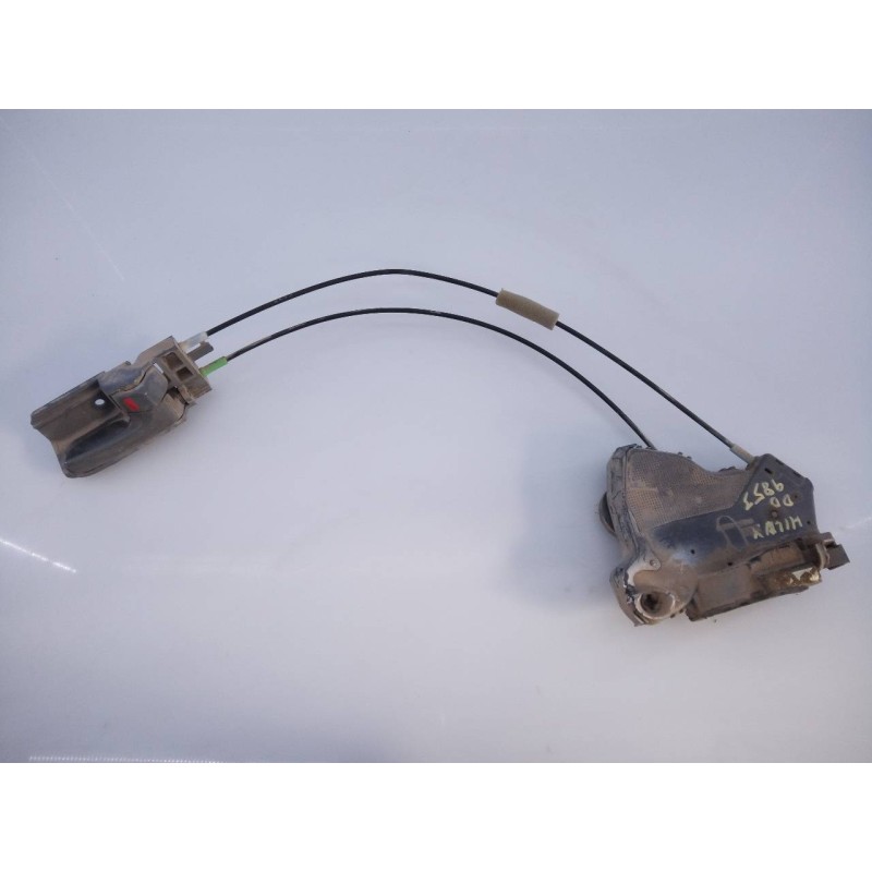 Recambio de cerradura puerta delantera derecha para toyota hilux (kun) cabina doble gx 4x4 referencia OEM IAM   