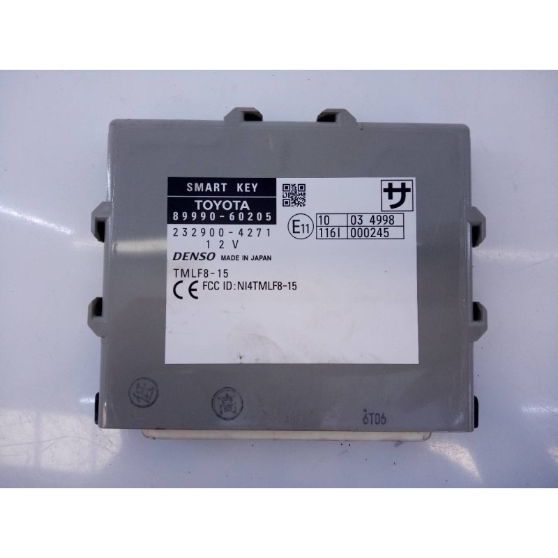 Recambio de modulo electronico para toyota land cruiser (j15) limited referencia OEM IAM 8999060205 2329004271 