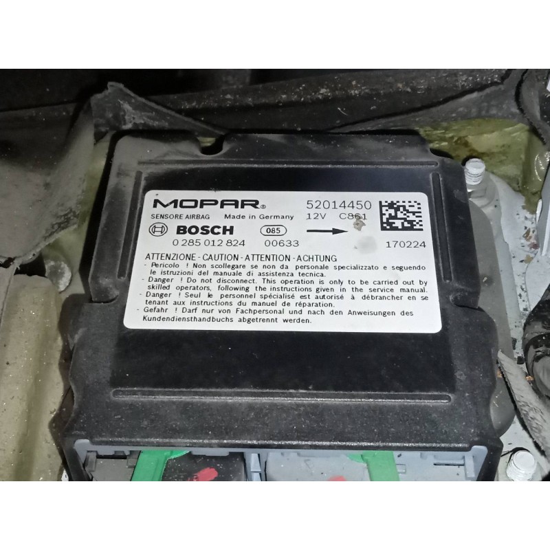 Recambio de centralita airbag para opel combo d 1.6 16v cdti referencia OEM IAM 52014450 0285012824 