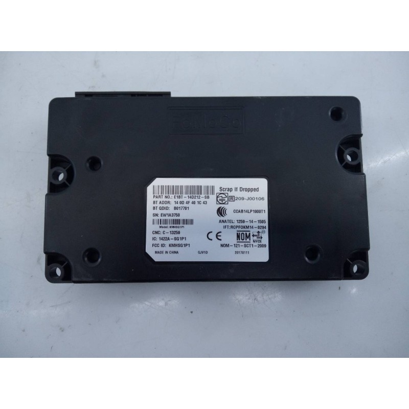 Recambio de modulo electronico para ford focus lim. st-line referencia OEM IAM E1BT14D212SB  