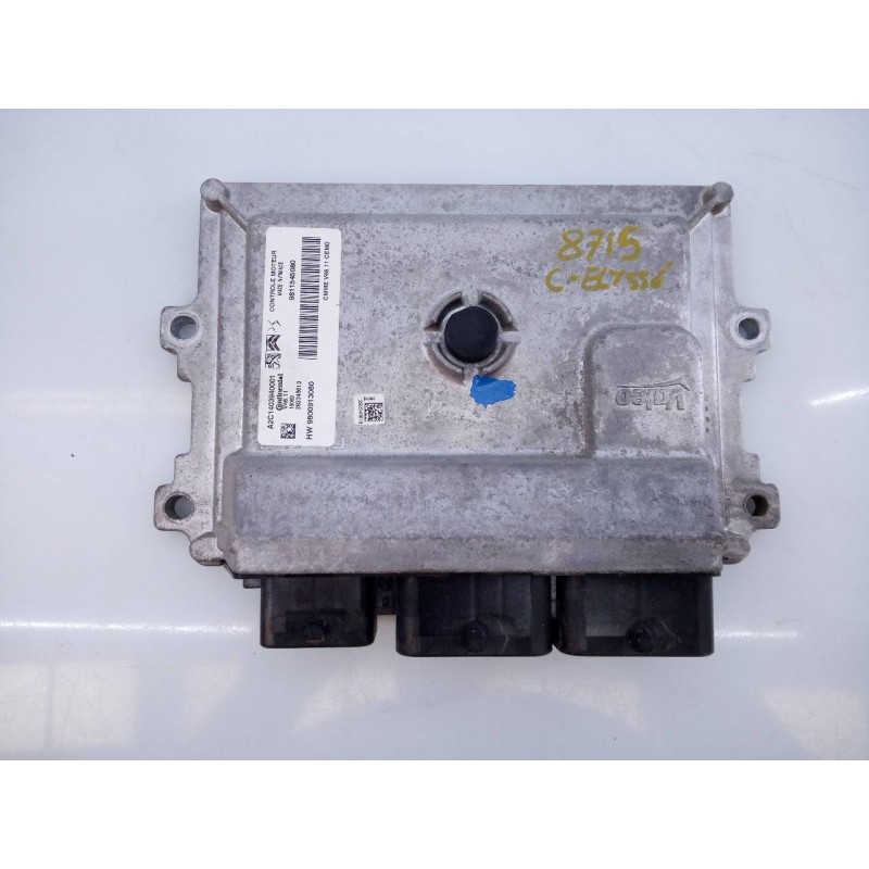 Recambio de centralita motor uce para citroen c-elysée feel referencia OEM IAM 9811545080 A2C1403940001 