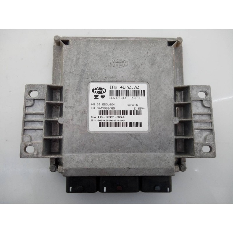 Recambio de centralita motor uce para citroen c3 1.1 audace referencia OEM IAM 9645989480  