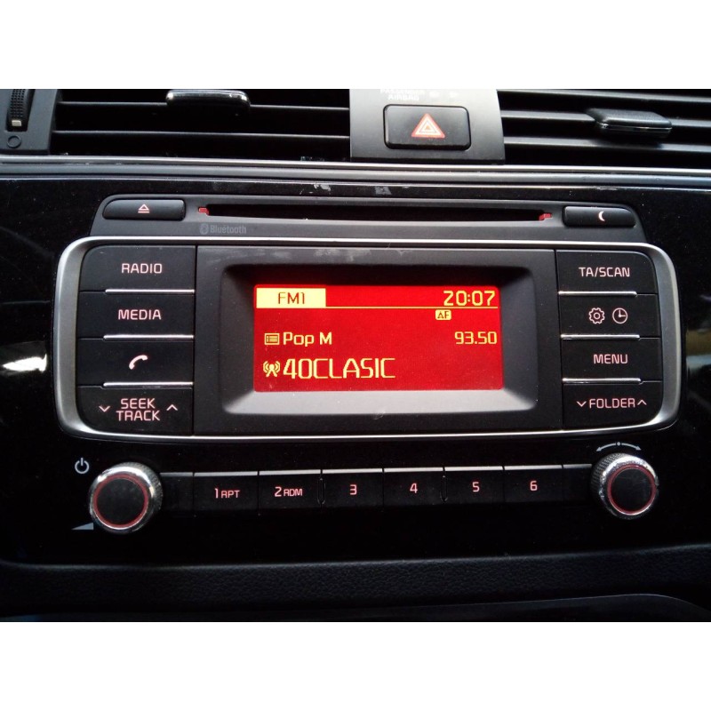 Recambio de sistema audio / radio cd para kia rio concept referencia OEM IAM   