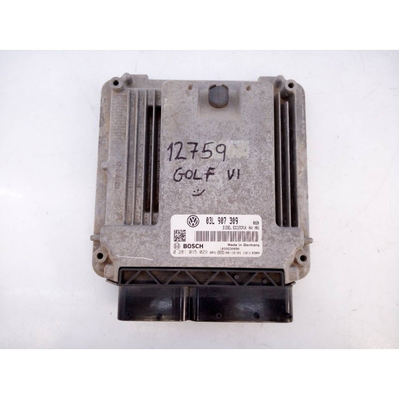 Recambio de centralita motor uce para volkswagen golf vi (5k1) cosmo referencia OEM IAM 03L907309 0281015029 