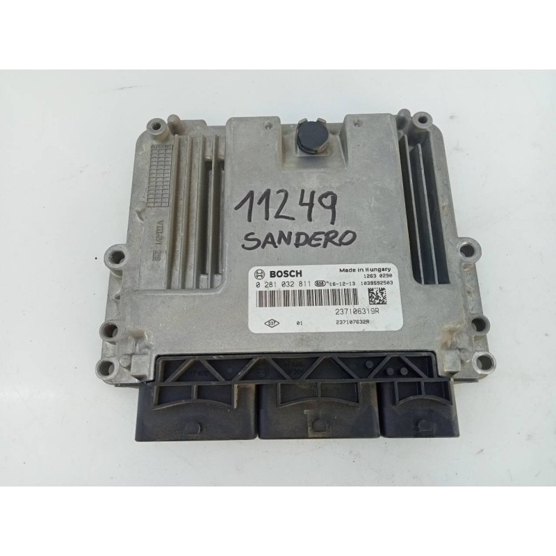 Recambio de centralita motor uce para dacia sandero stepway referencia OEM IAM 237106319R 0281032811 