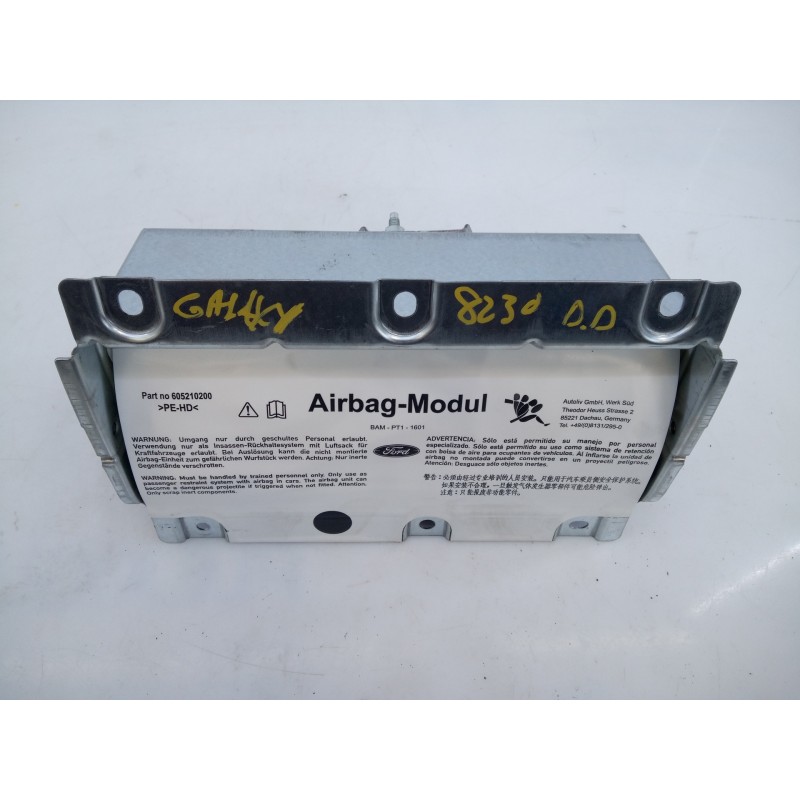 Recambio de airbag delantero derecho para ford s-max titanium referencia OEM IAM AG91042A94GA  