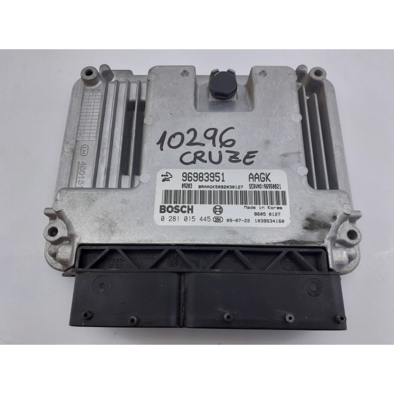 Recambio de centralita motor uce para chevrolet cruze ls referencia OEM IAM 96983951 0281015445 