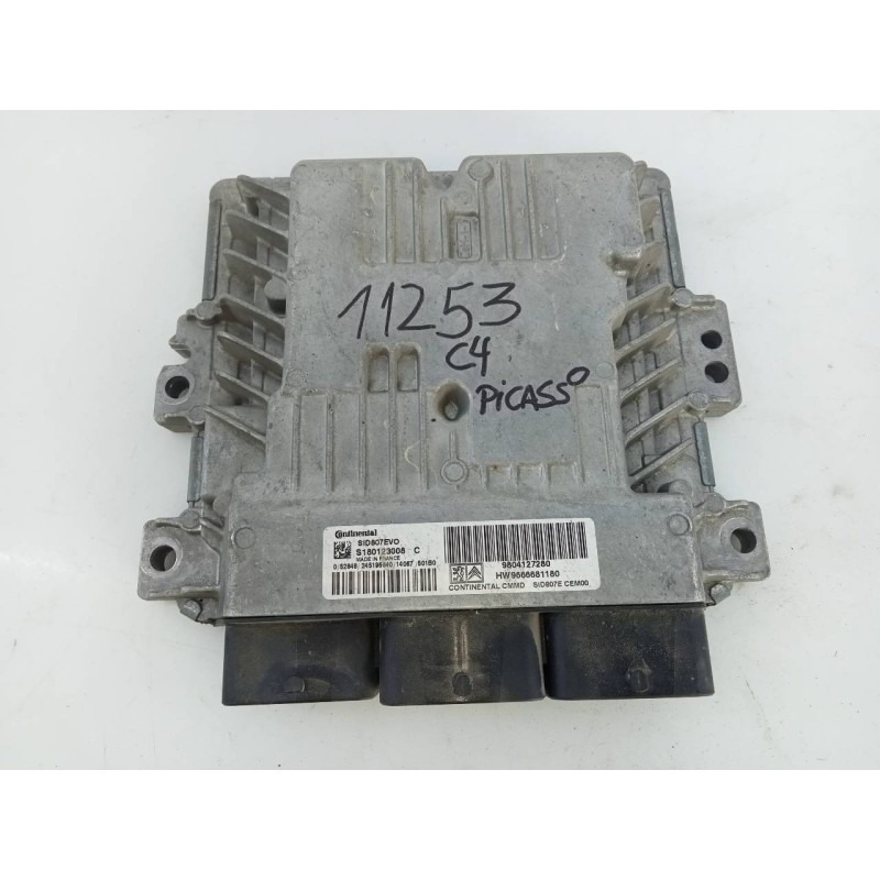 Recambio de centralita motor uce para citroen c4 picasso attraction referencia OEM IAM 9804127280 9666681180 