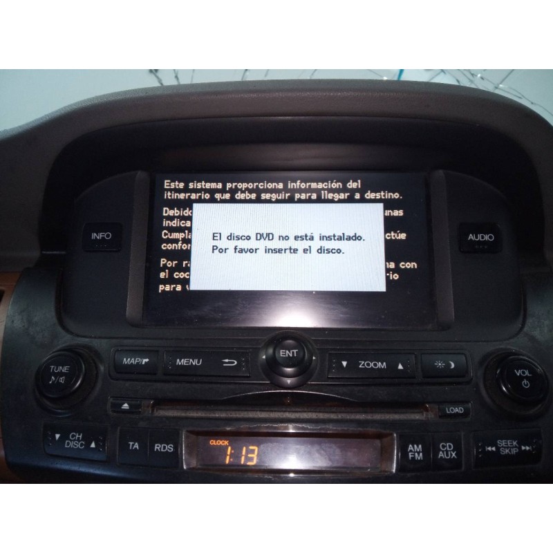 Recambio de sistema navegacion gps para honda fr-v (be) 2.2 ctdi comfort referencia OEM IAM   