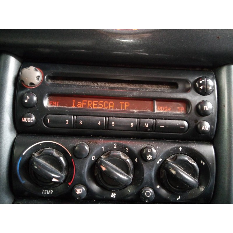 Recambio de sistema audio / radio cd para bmw mini (r50,r53) one referencia OEM IAM   