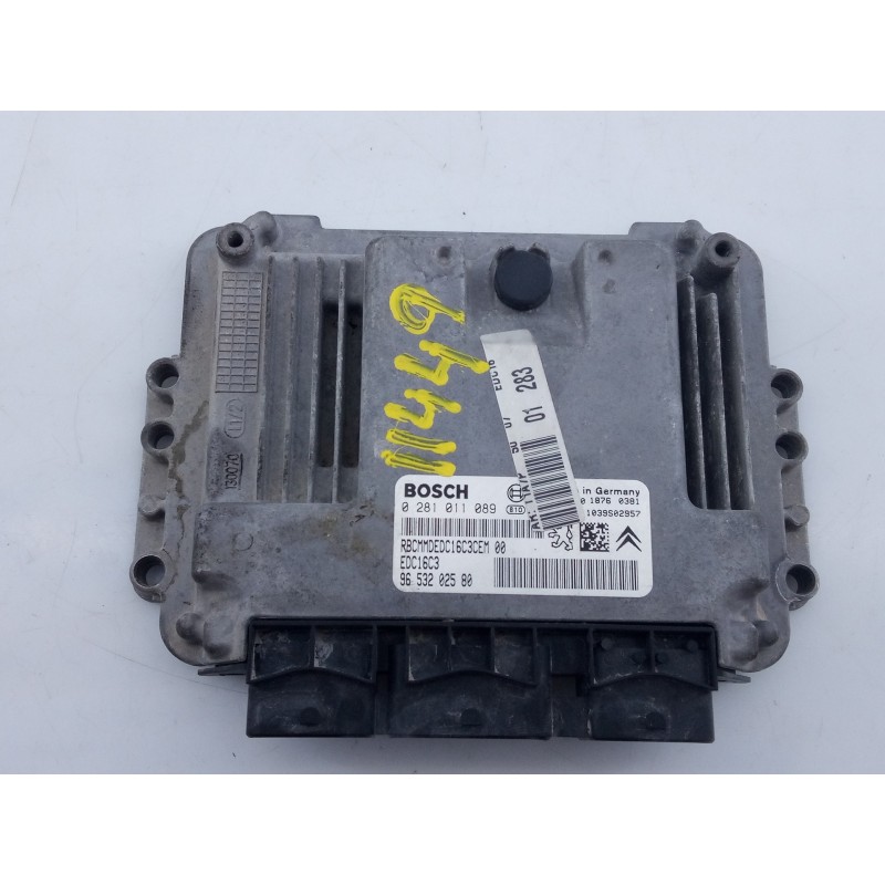 Recambio de centralita motor uce para peugeot 206 berlina e-music referencia OEM IAM 9653202580 0281011089 