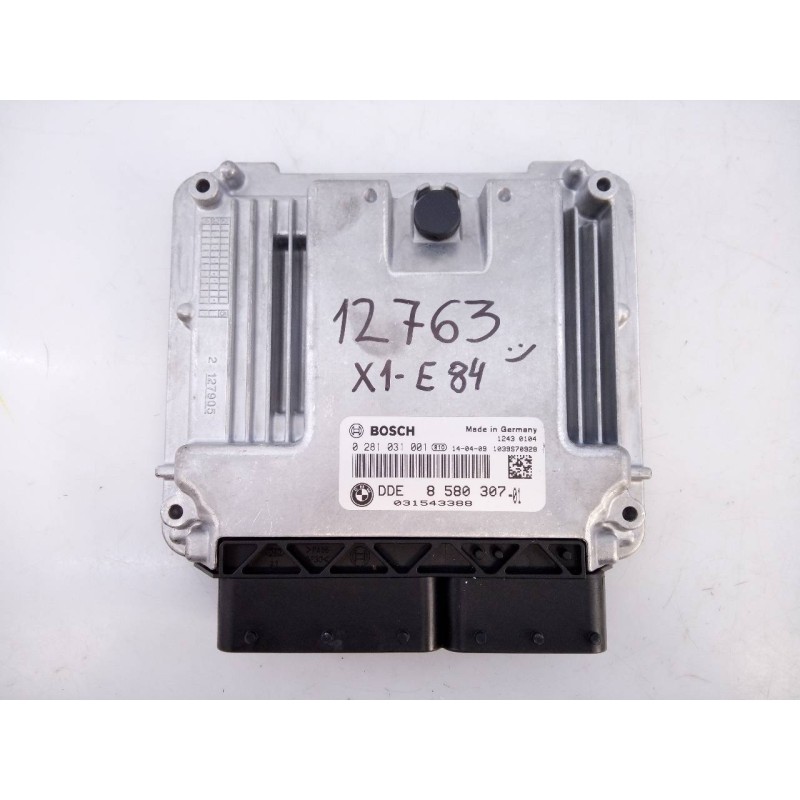 Recambio de centralita motor uce para bmw x1 (e84) sdrive 18d referencia OEM IAM 8580307 0281031001 