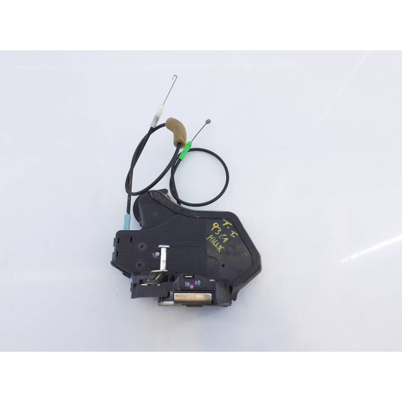 Recambio de cerradura puerta trasera izquierda para toyota hilux (kun) double cab sol 4x4 referencia OEM IAM   