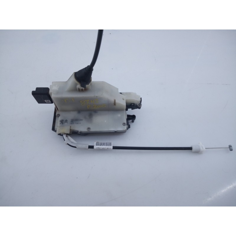 Recambio de cerradura puerta trasera izquierda para peugeot 2008 (--.2013) allure referencia OEM IAM 9812501280  