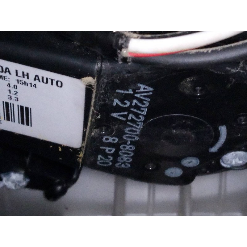 Recambio de ventilador calefaccion para toyota auris hybrid advance referencia OEM IAM AV2727008083  