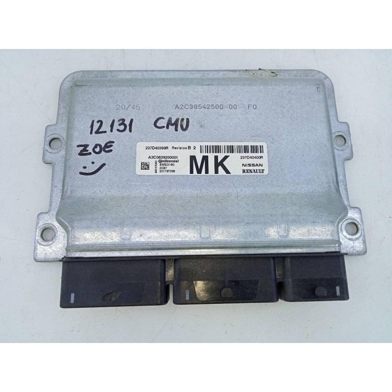 Recambio de centralita motor uce para renault zoe bose referencia OEM IAM 237D40400R 237D40399R 