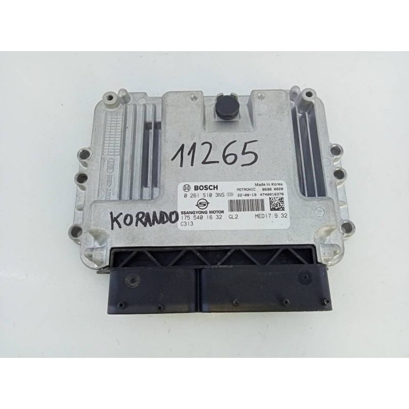 Recambio de centralita motor uce para ssangyong korando crystal 4x2 referencia OEM IAM 1755401632 0261S103NS 