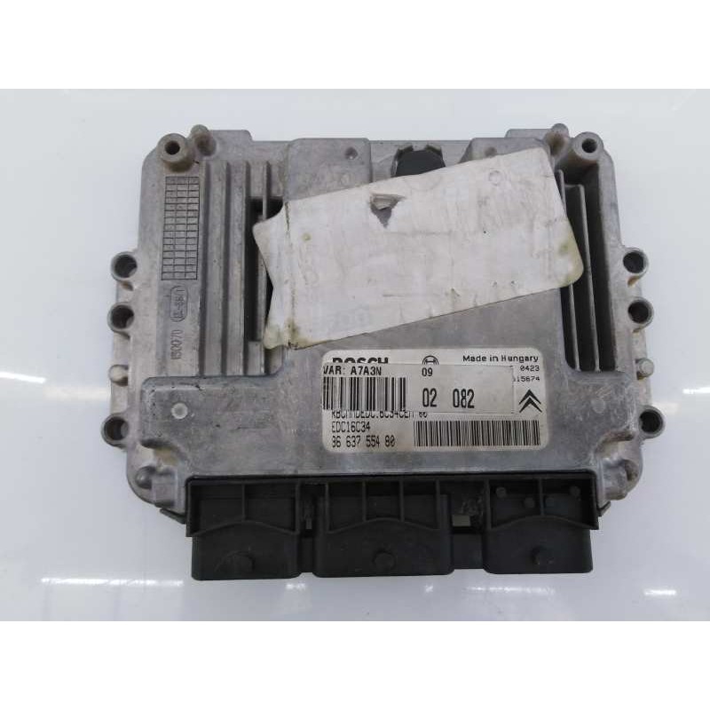 Recambio de centralita motor uce para peugeot 207 confort referencia OEM IAM 9663755480  