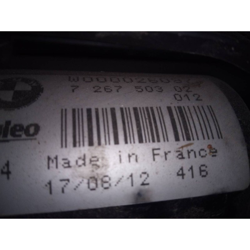 Recambio de motor limpia delantero para bmw serie 3 lim. (f30) 330d referencia OEM IAM 726750302  