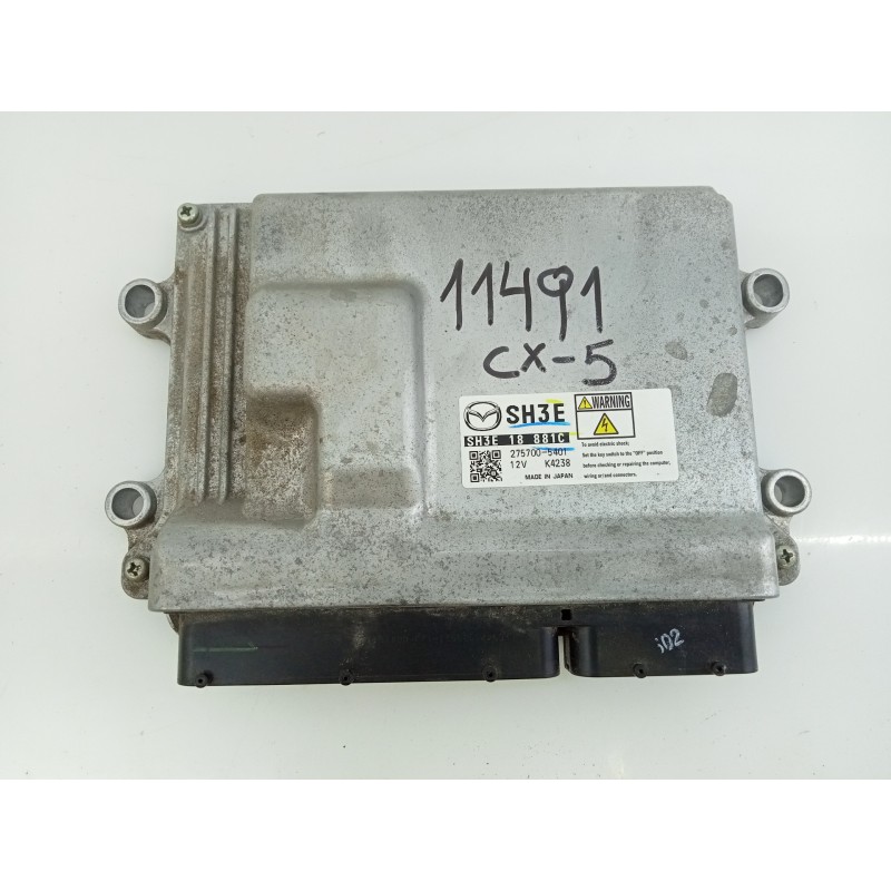 Recambio de centralita motor uce para mazda cx-5 style 2wd referencia OEM IAM 2757005401 SH3E18881C 