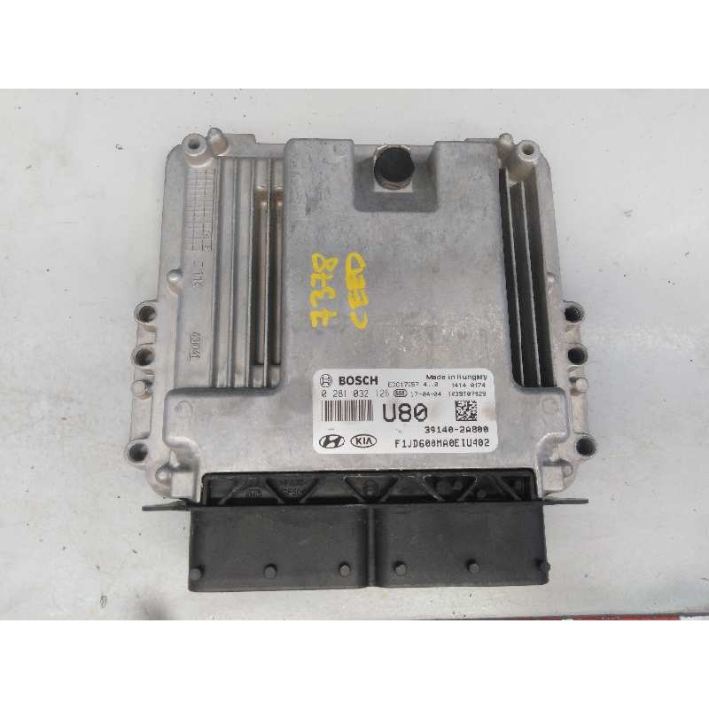 Recambio de centralita motor uce para kia cee´d drive referencia OEM IAM 0281032126 391402A800 