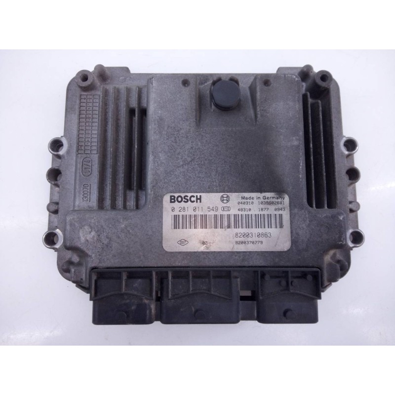 Recambio de centralita motor uce para renault megane ii berlina 3p extreme referencia OEM IAM 8200310863 0281011549 