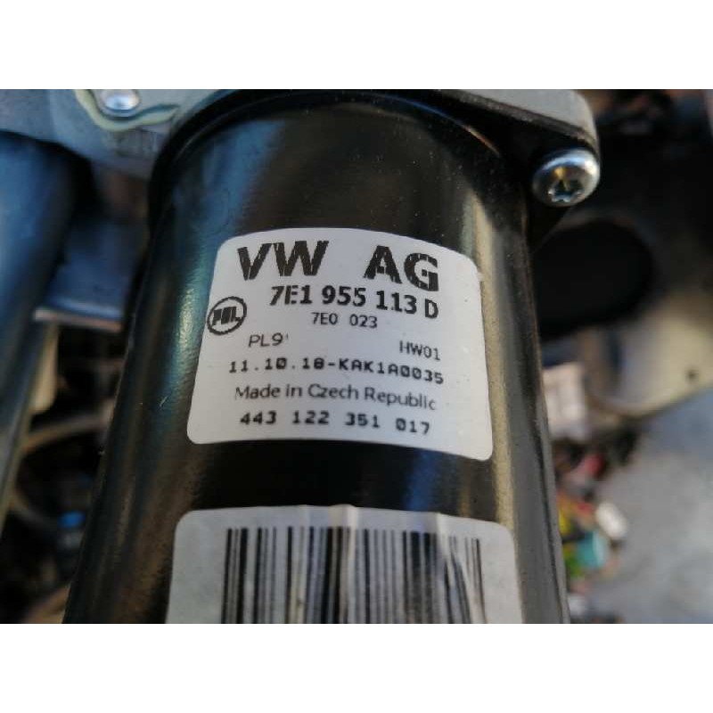 Recambio de motor limpia delantero para volkswagen t6 transporter furgón referencia OEM IAM 7E1955113D 443122351017 